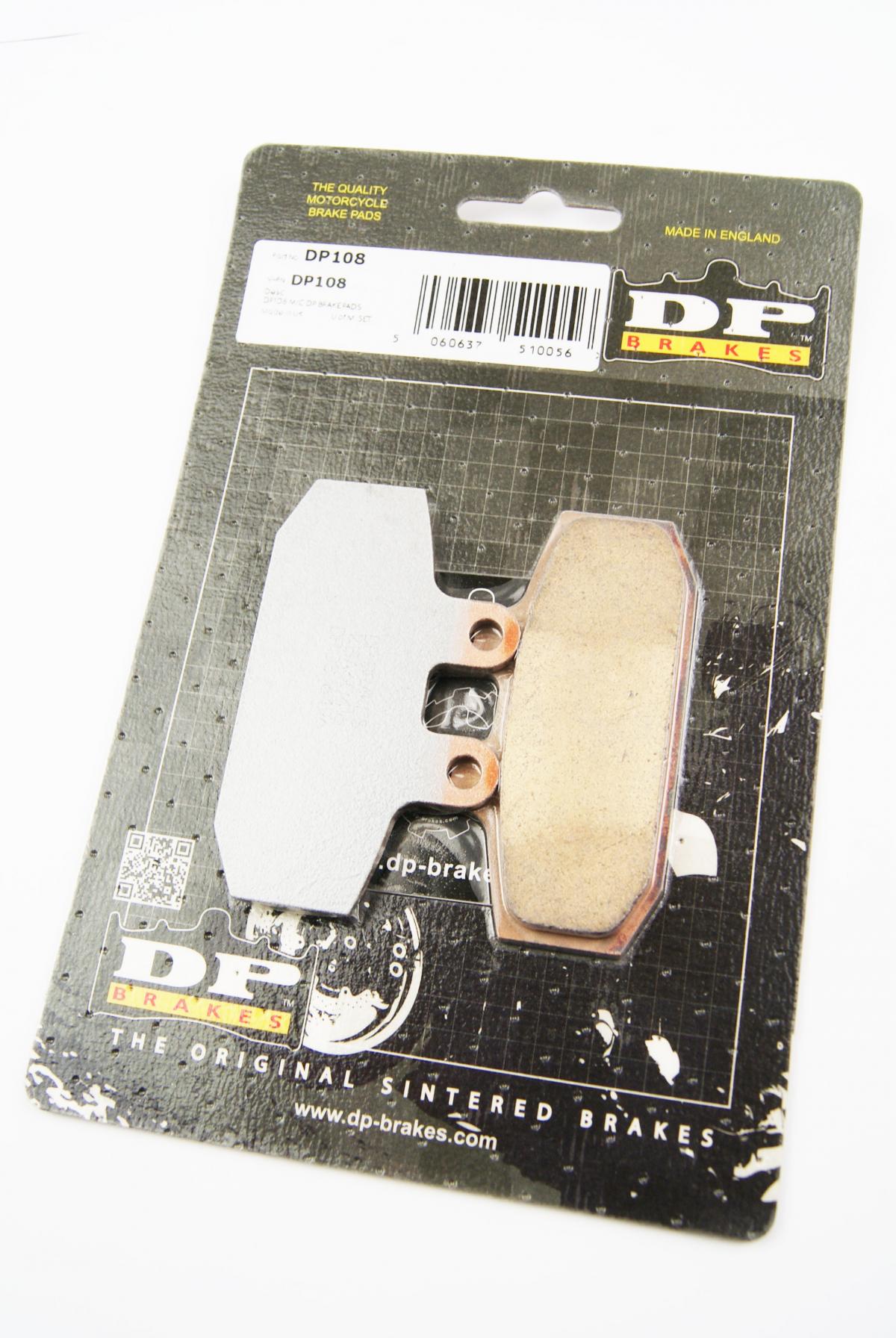 BRAKE PADS SINTERED DP BRAKES, DP108 Premium, FA113, FA256