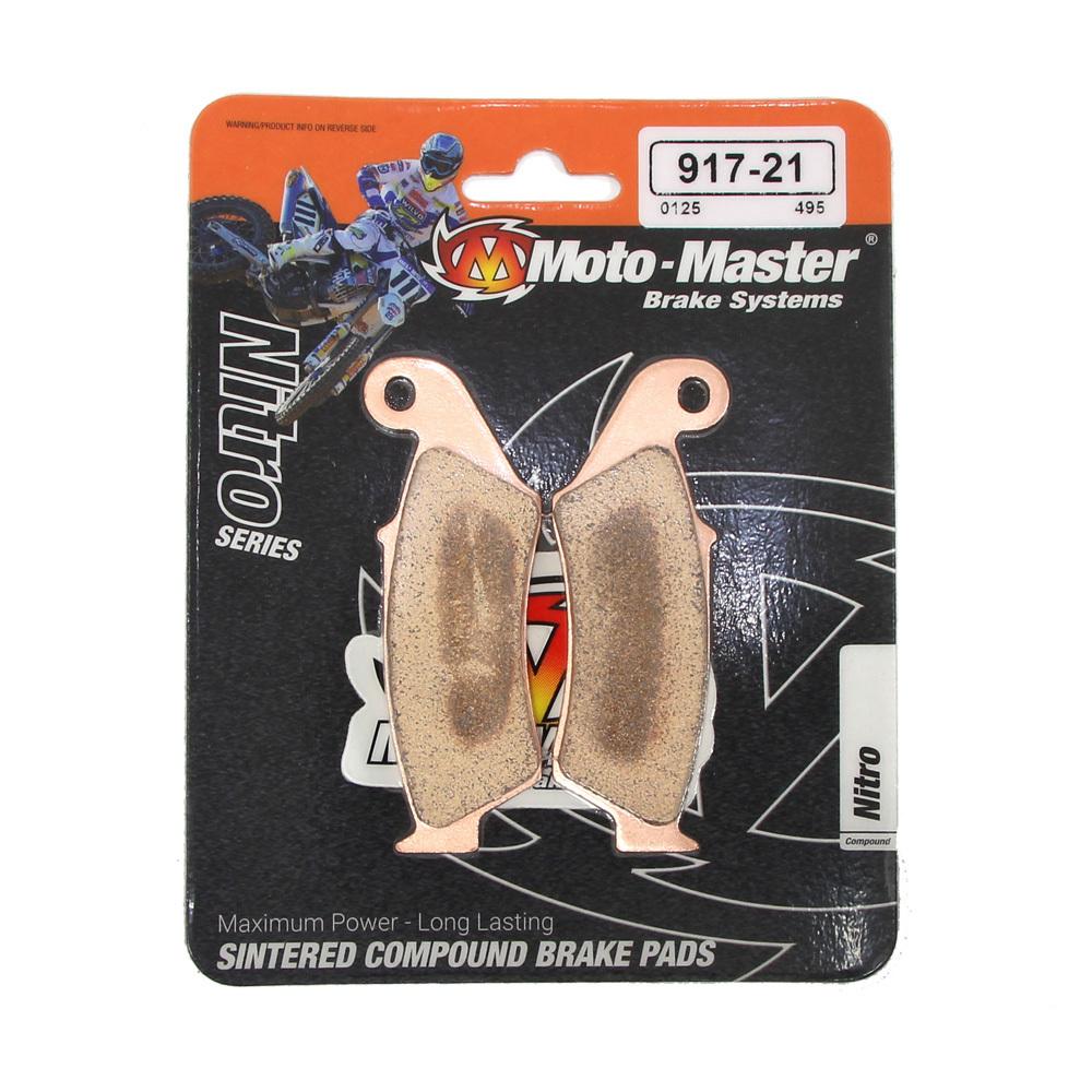 BRAKE PADS SINTERED NITRO, MOTO-MASTER 091721, FA125