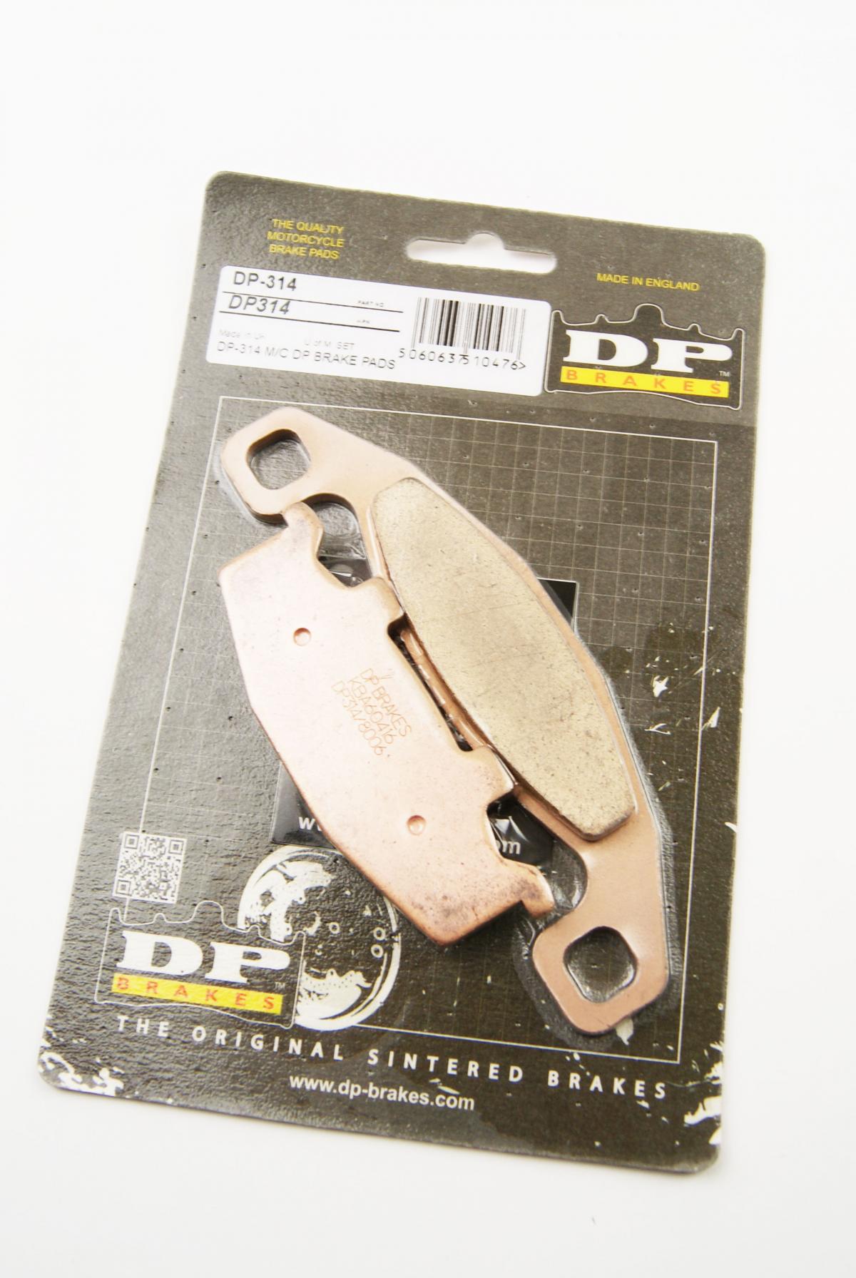BRAKE PADS SINTERED DP BRAKES, DP314 Premium Sintered, FA129