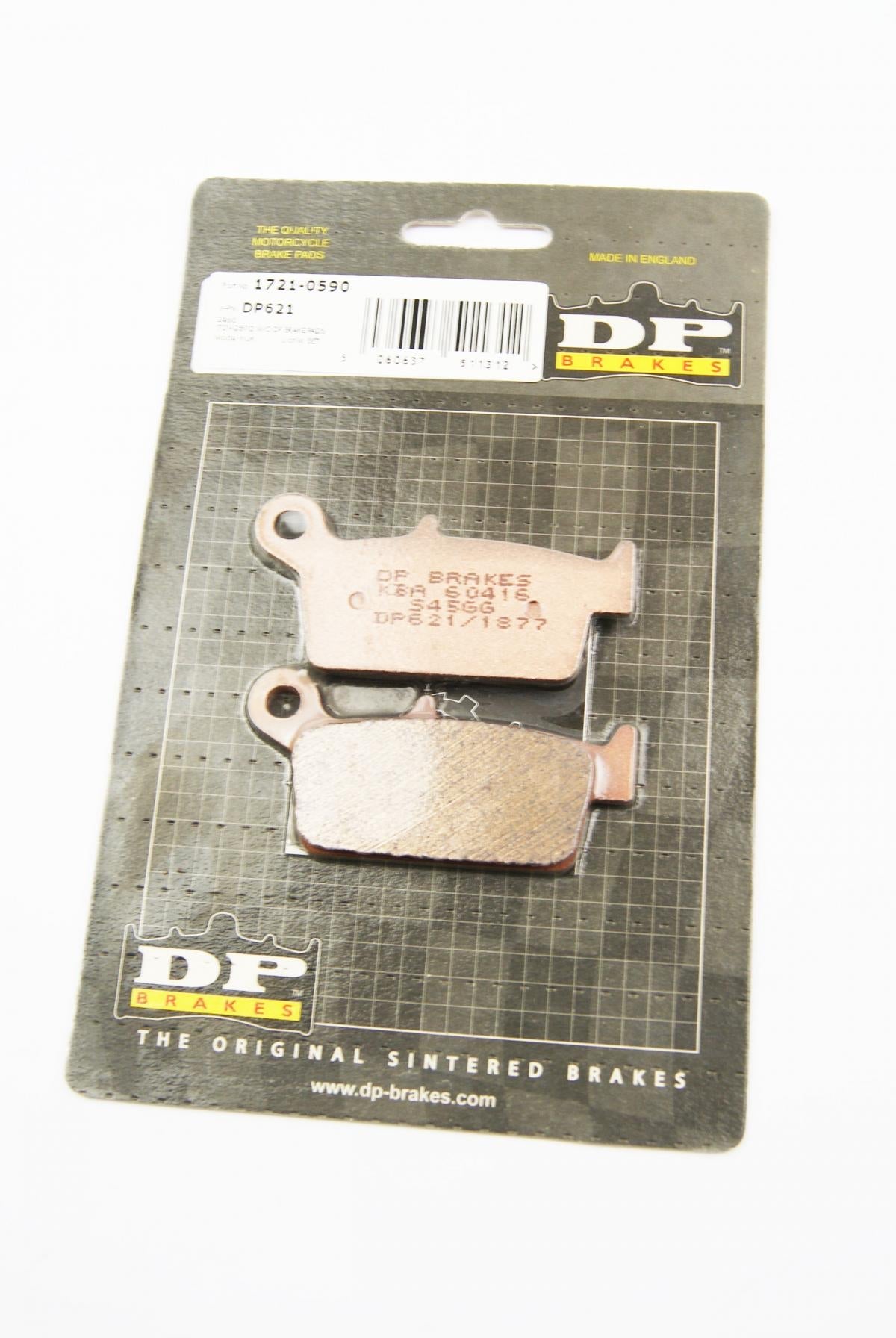BRAKE PADS SINTERED DP BRAKES, Premium Sintered FA131/2 DP621, FA131/2