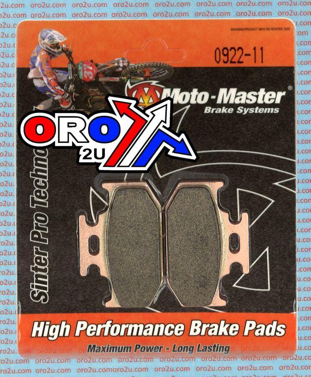 BRAKE PADS STD MOTO-MASTER, SEMI-METALLIC STD 092211, FA152