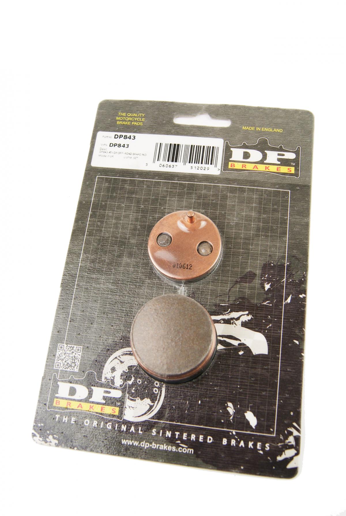 BRAKE PADS DP BRAKES HARD, DP843 Premium Sintered, 39-155, FA155