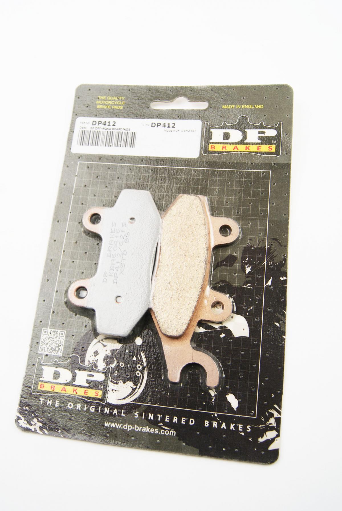 BRAKE PADS SINTERED DUNLOPAD DP412 Premium 41-412.H.DP