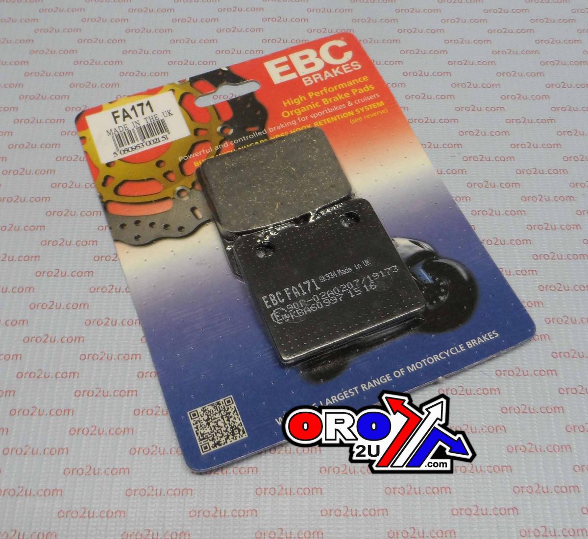 BRAKE PADS DISC EBC FA171