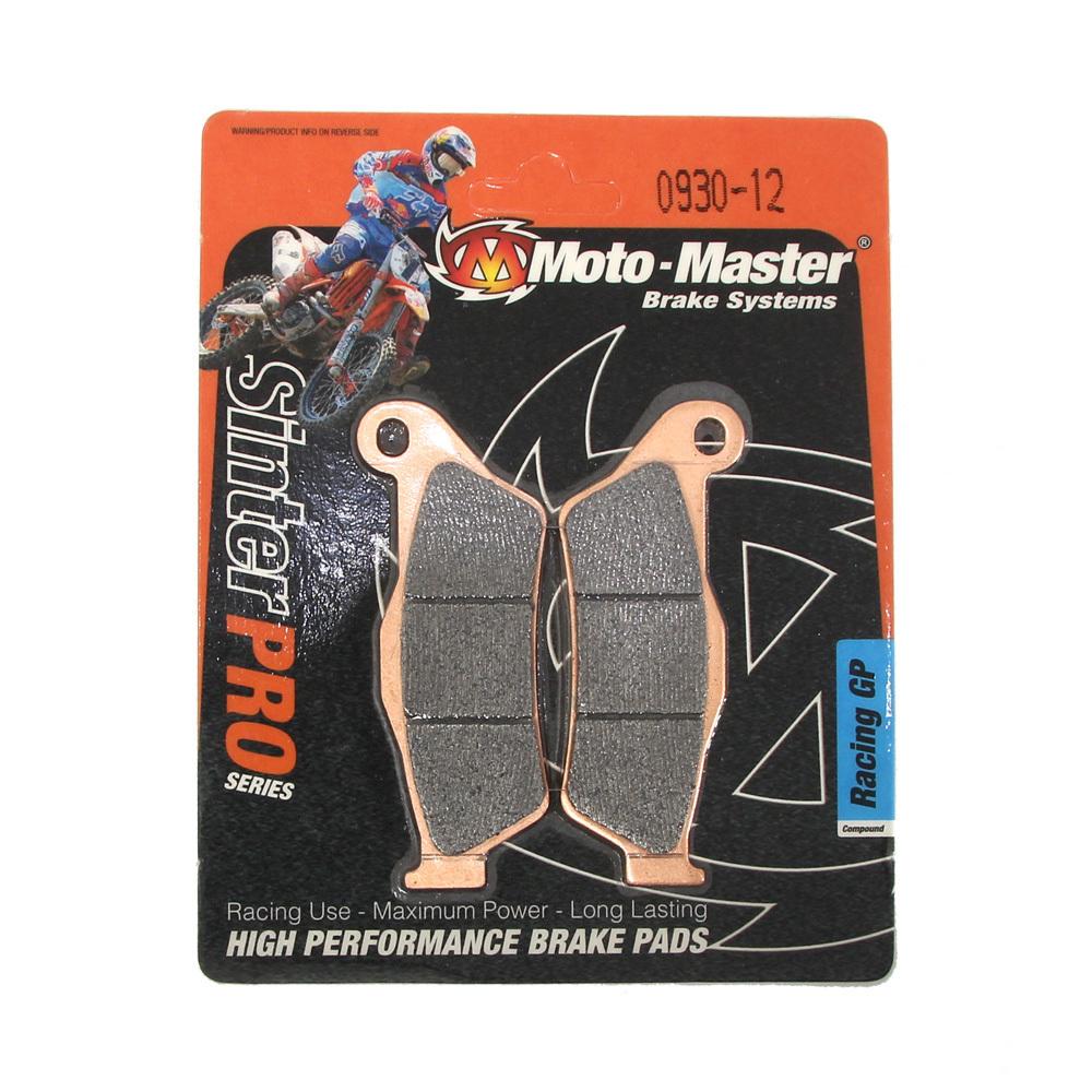 BRAKE PADS SINTERED RACING, MOTO-MASTER 093012, 39-181, FA181
