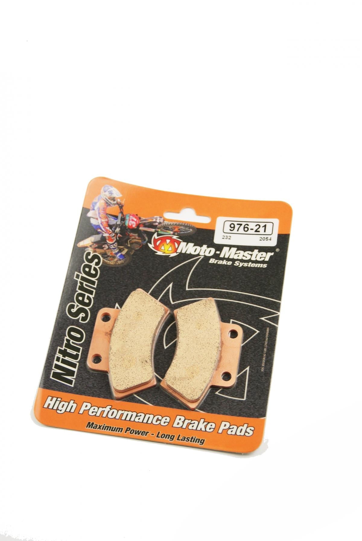BRAKE PADS SINTERED NITRO, MOTO-MASTER 097621, FA232, 41-909.H.NITRO