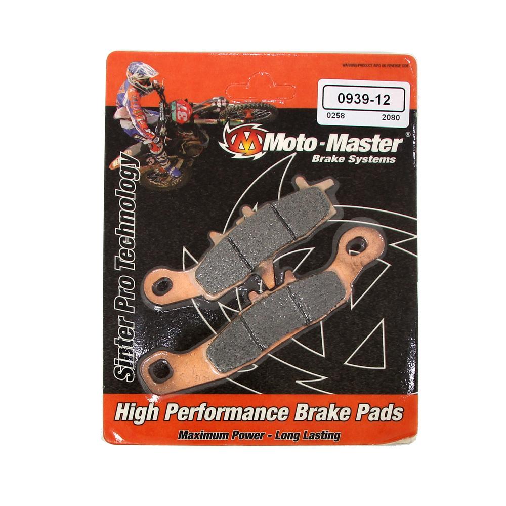 BRAKE PADS SINTERED RACING, MOTO-MASTER 093912 41-326.H.MM, FA258/FA349