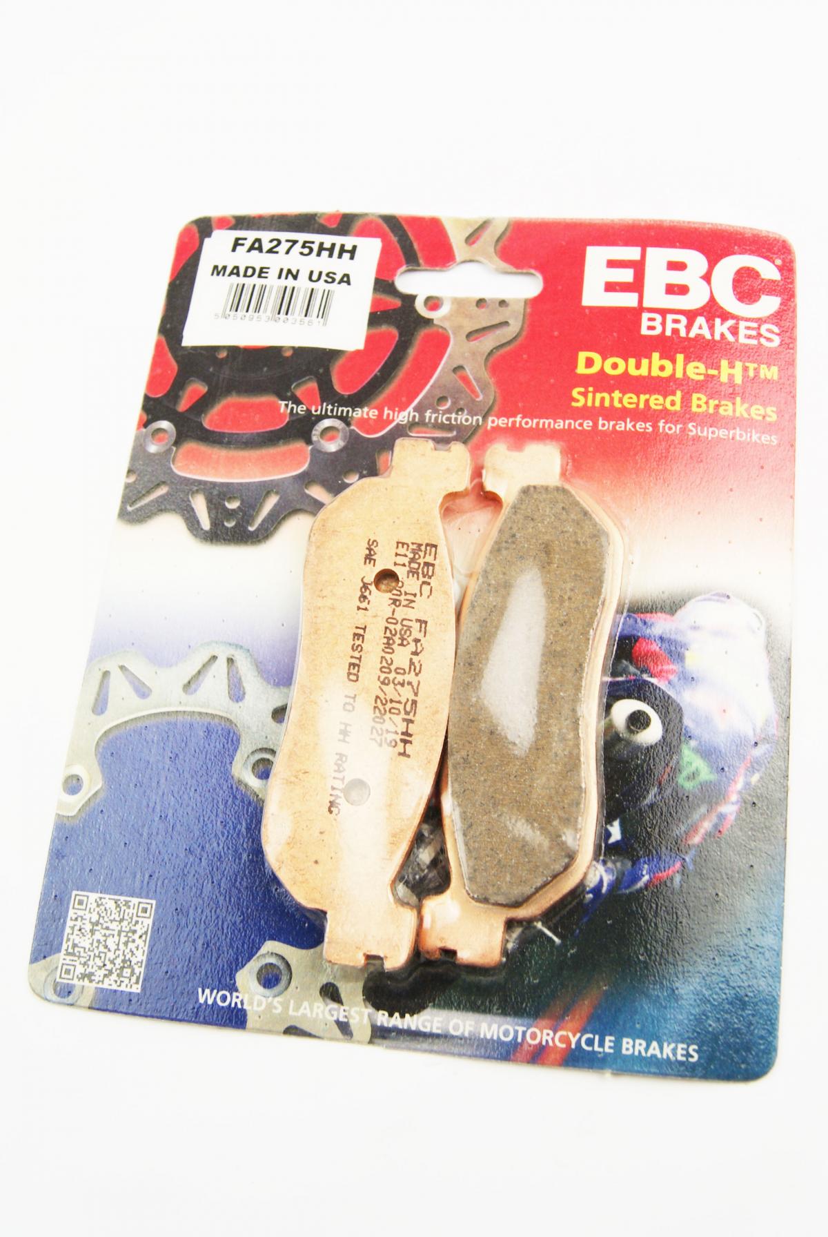 BRAKE PADS SINTERED METAL, EBC FA275HH
