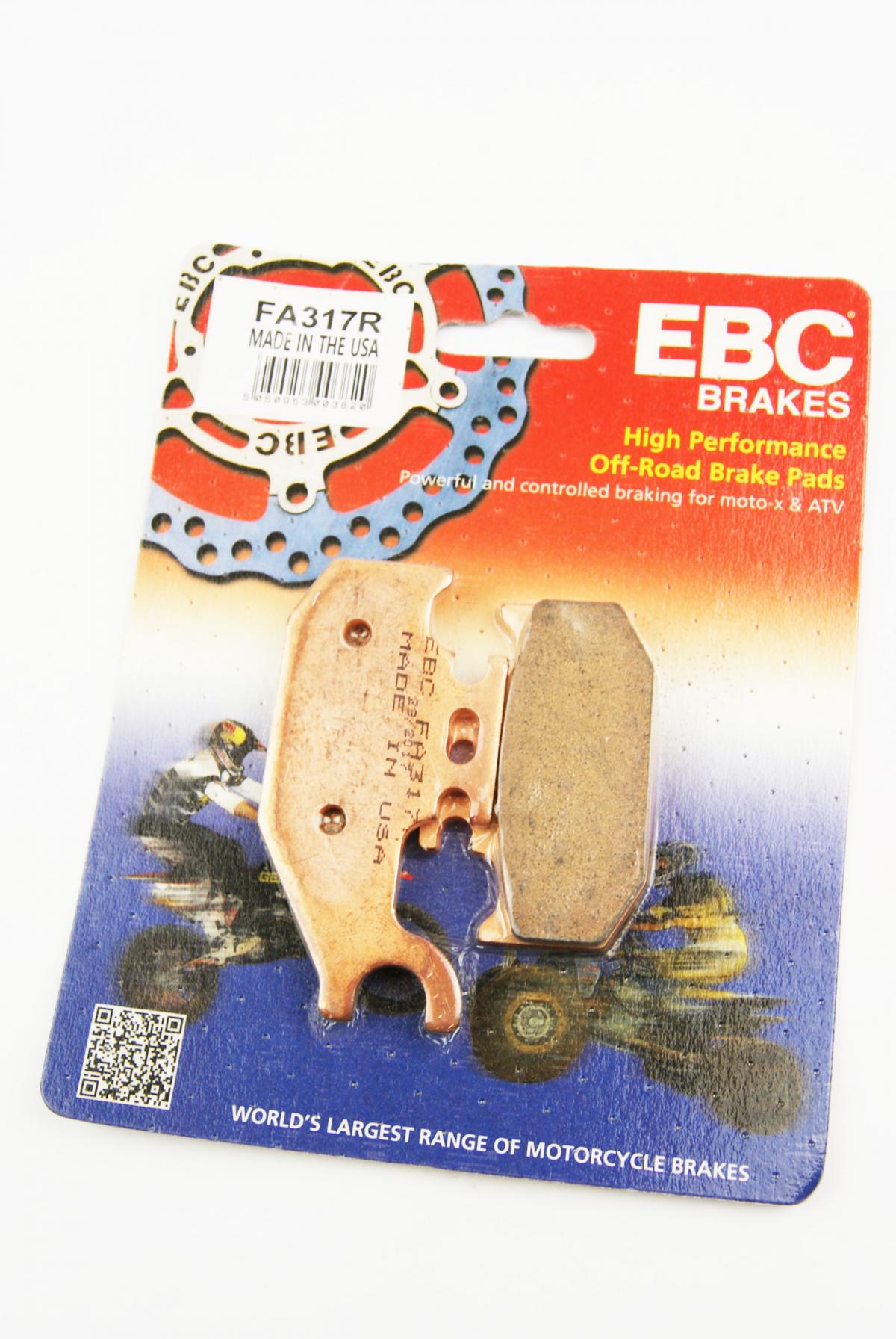 BRAKE PADS SINTERED METAL EBC FA317R