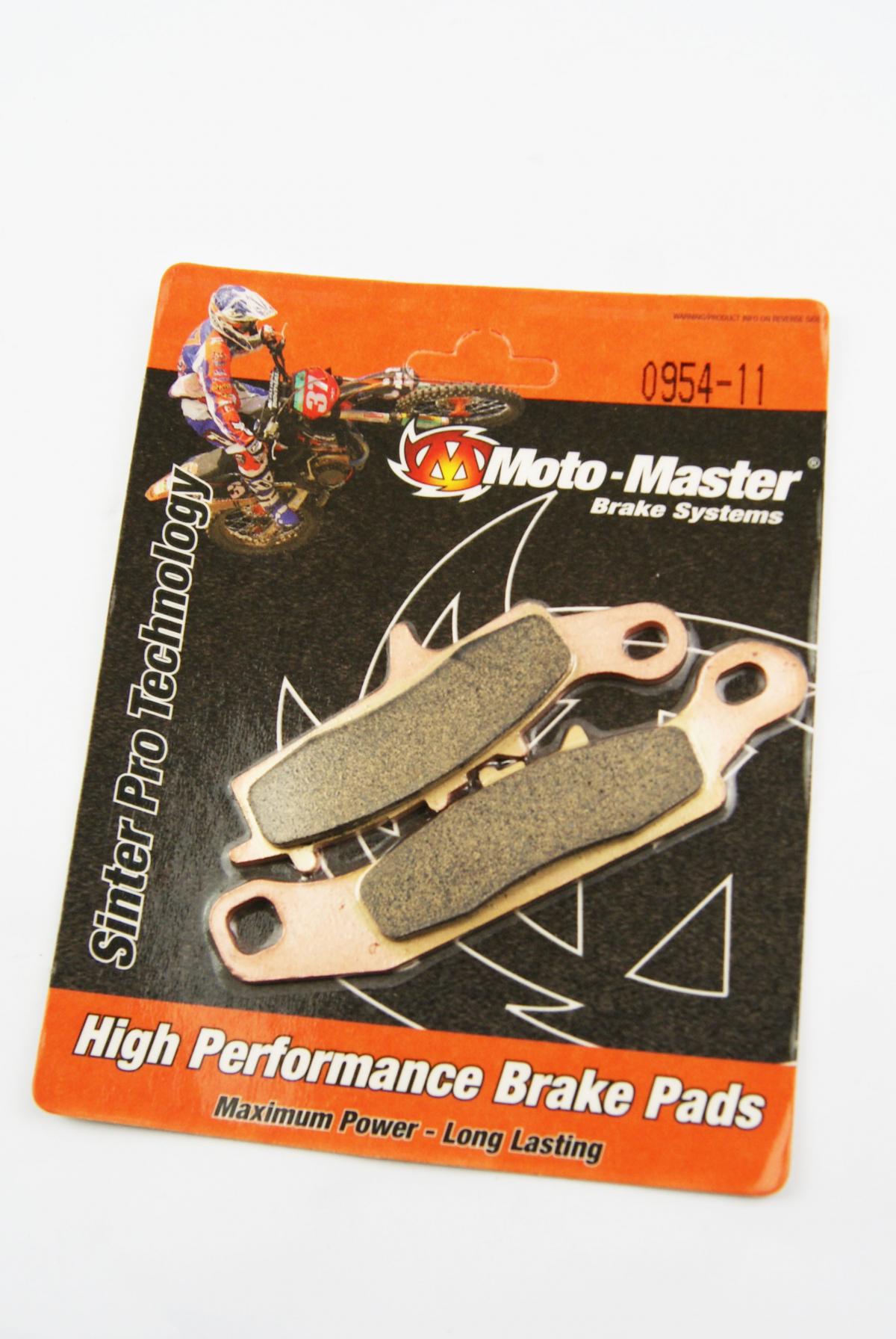 BRAKE PADS STD MOTO-MASTER, SEMI-METALLIC STD 095411, FA349