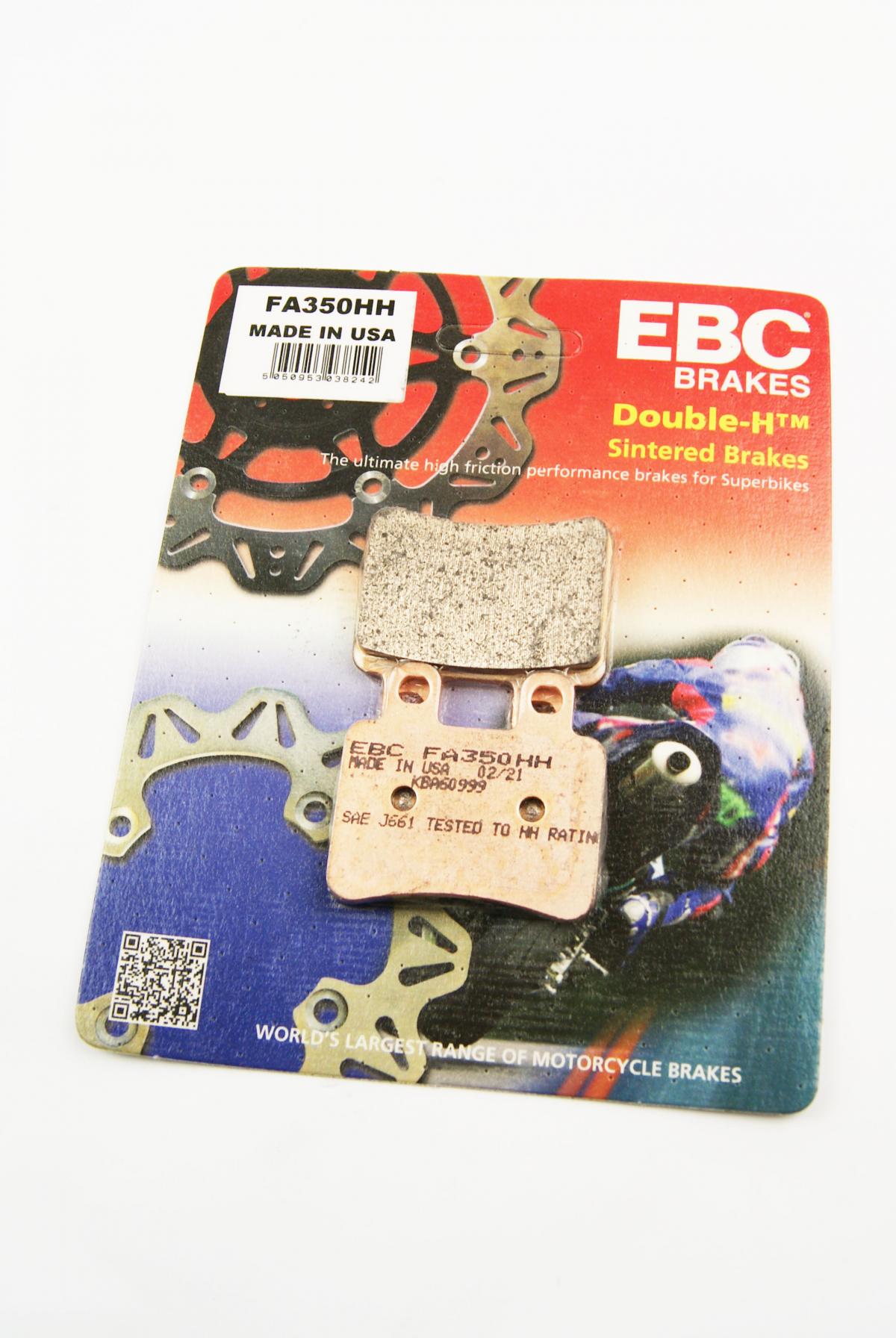 BRAKE PADS SINTERED METAL EBC, EBC FA350HH, 39-350, FA350
