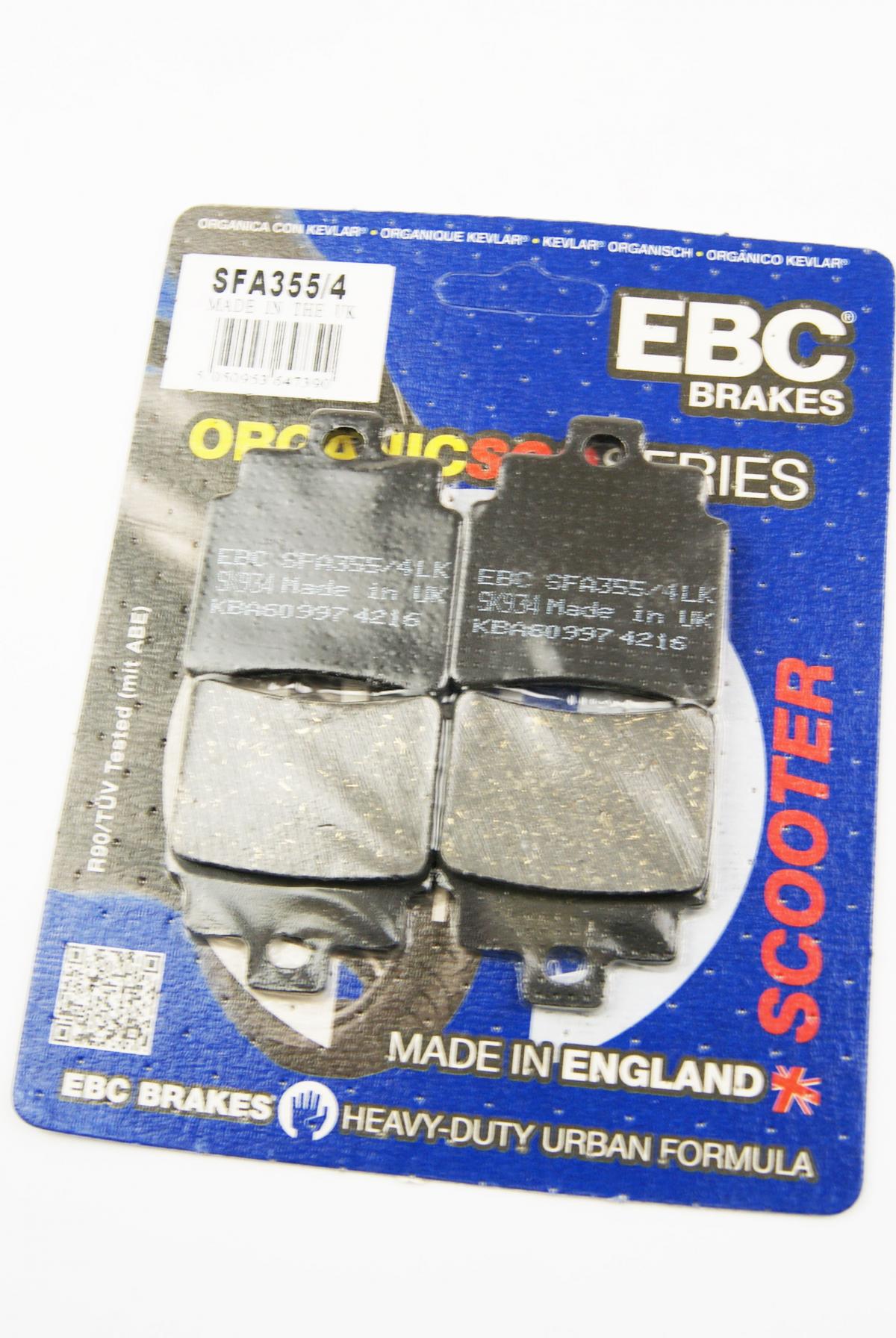 BRAKE PADS REAR FA355 EBC