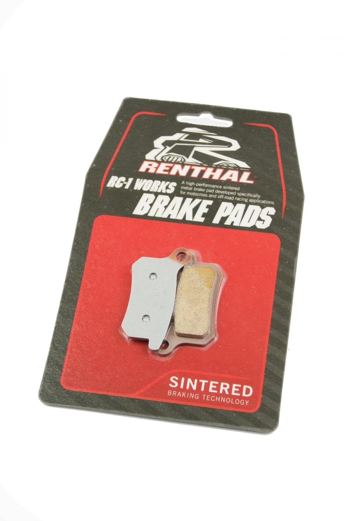 BRAKE PADS SINTERED RC-1, RENTHAL BP-112, 41-923.H.REN, 39-357 DP112. FA357