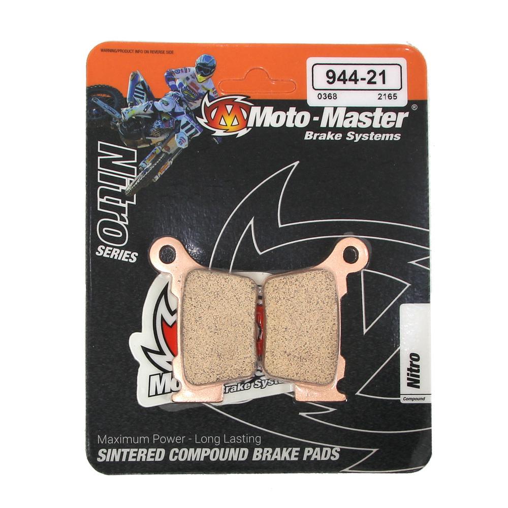 BRAKE PADS SINTERED NITRO, MOTO-MASTER 094421, 39-368, FA368