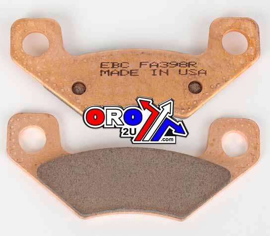 BRAKE PADS SINTERED METAL EBC EBC FA398R