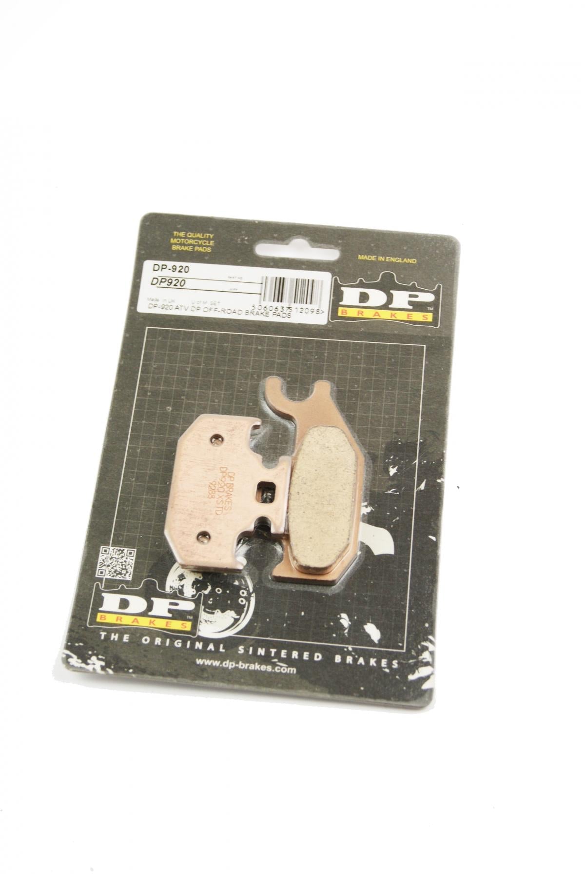 BRAKE PADS SINTERED DP BRAKES, DP920 Premium 41-920.H.DP, 39-413, FA413