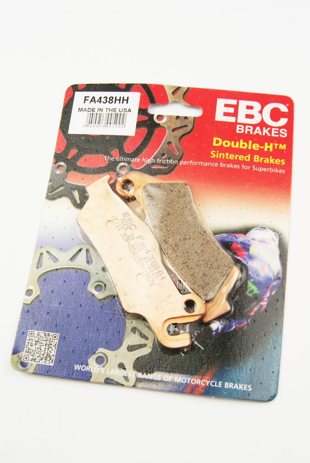 BRAKE PADS SINTERED METAL, EBC FA438HH