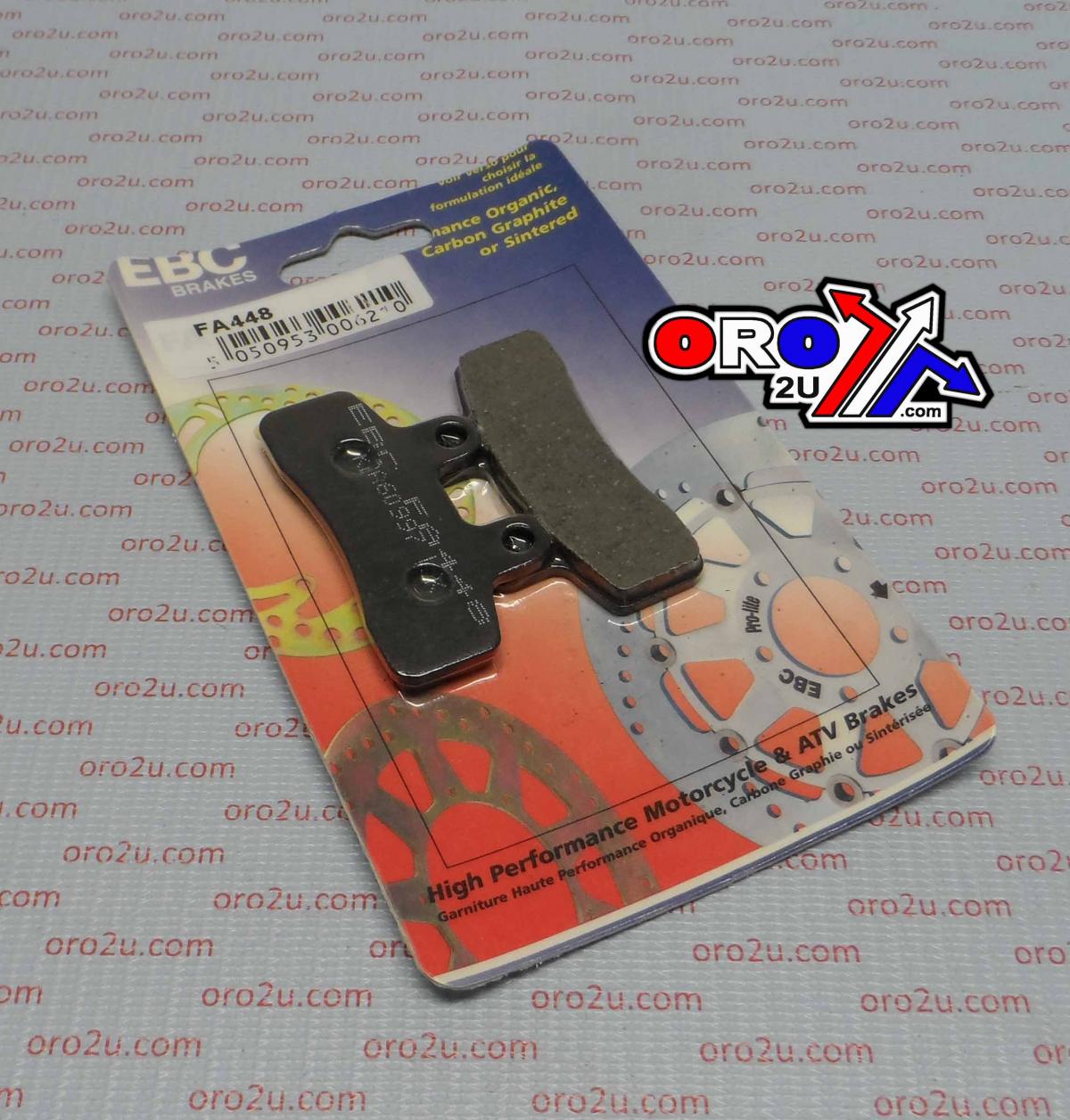 BRAKE PADS DISC FA448 EBC
