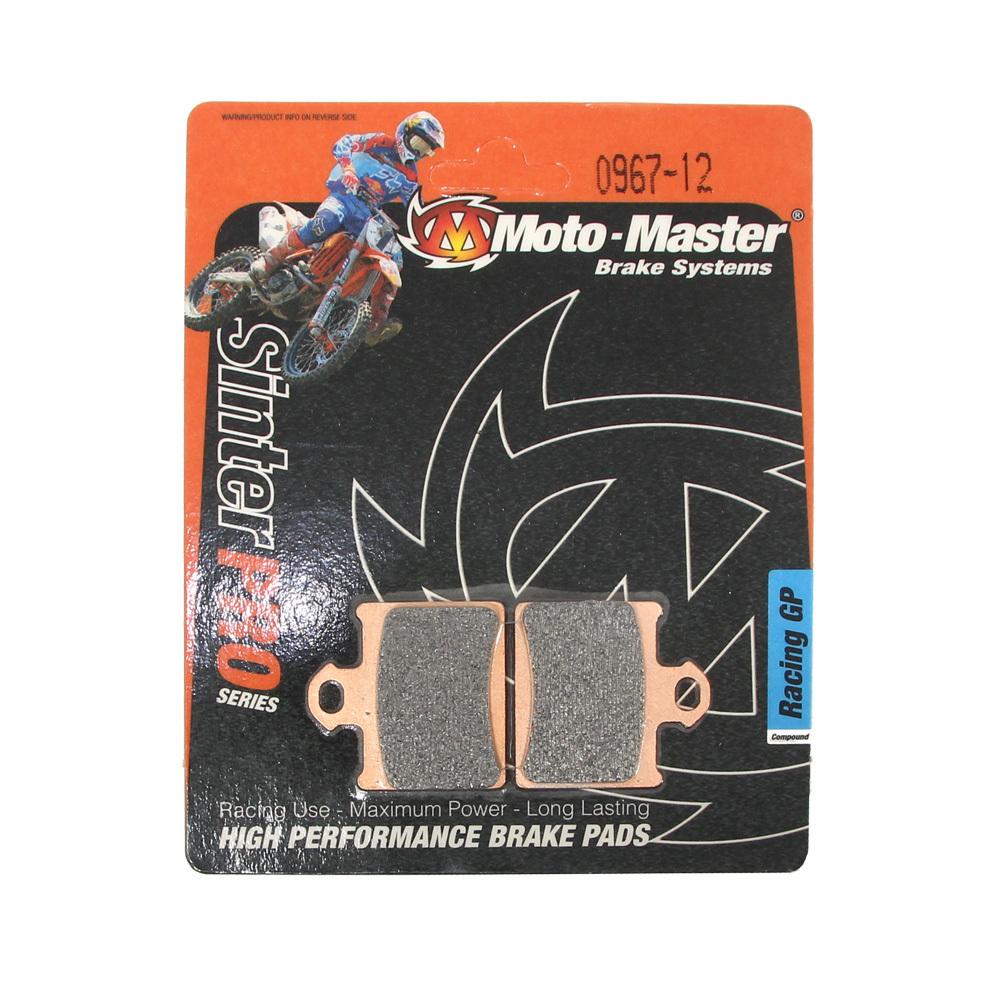 BRAKE PADS SINTERED RACING, MOTO-MASTER 096712 41-508.H.MM, FA602