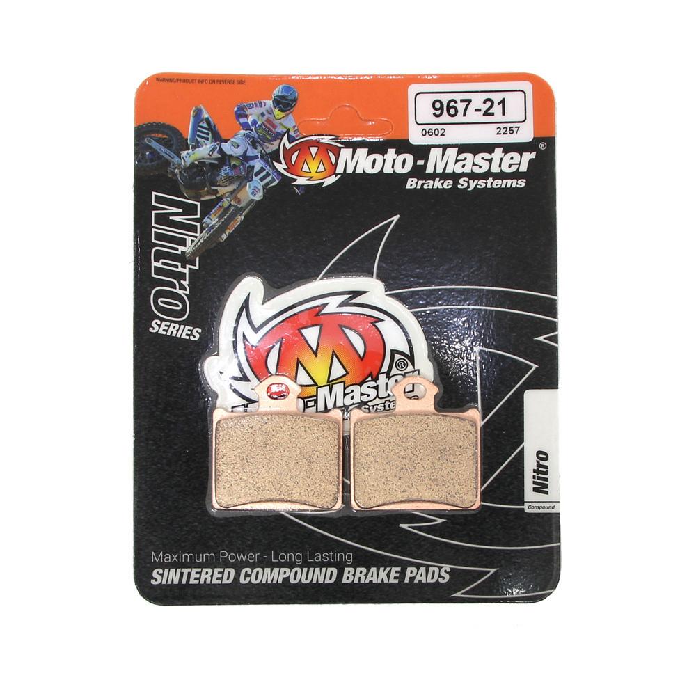 BRAKE PADS SINTERED NITRO, MOTO-MASTER 096721, 39-602, FA602