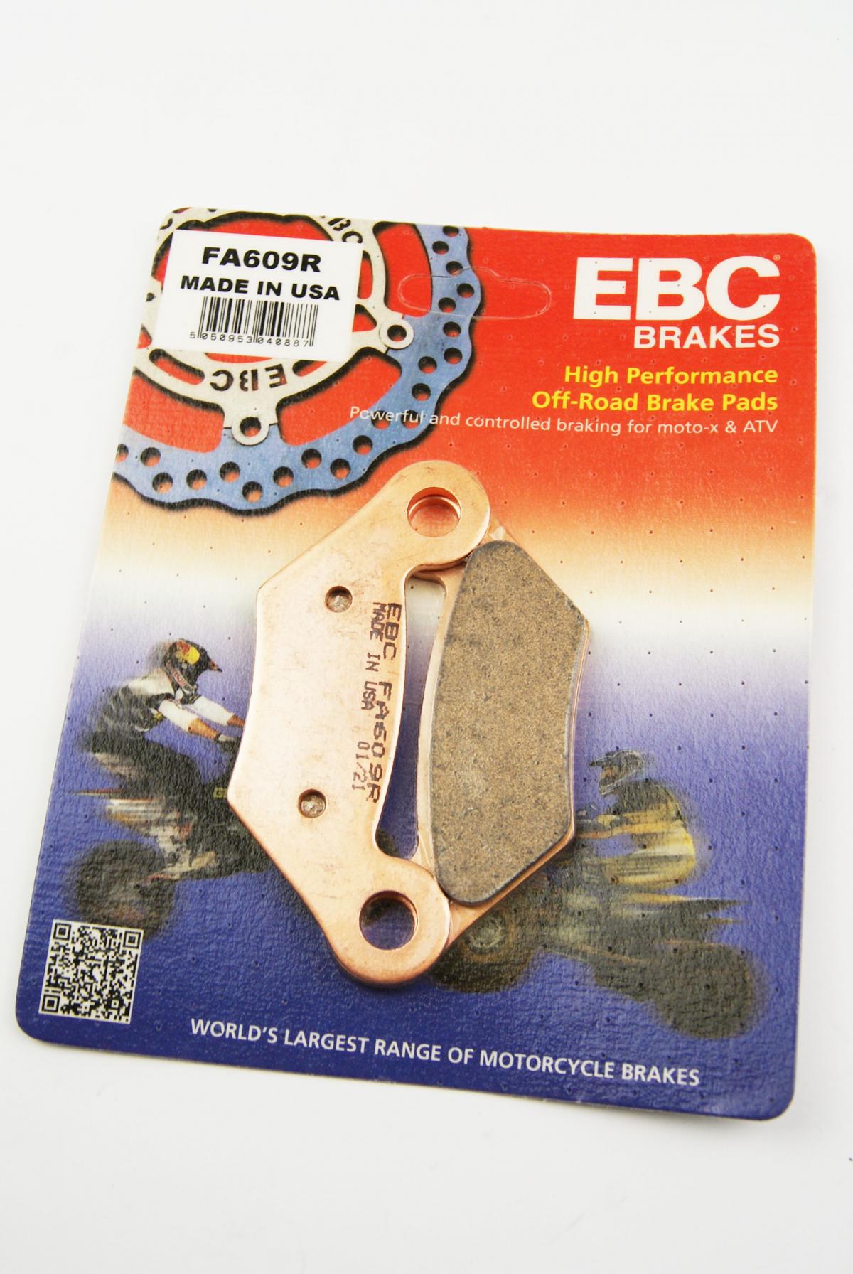 BRAKE PADS SINTERED FA609R EBC JOHN DEERE AM141182