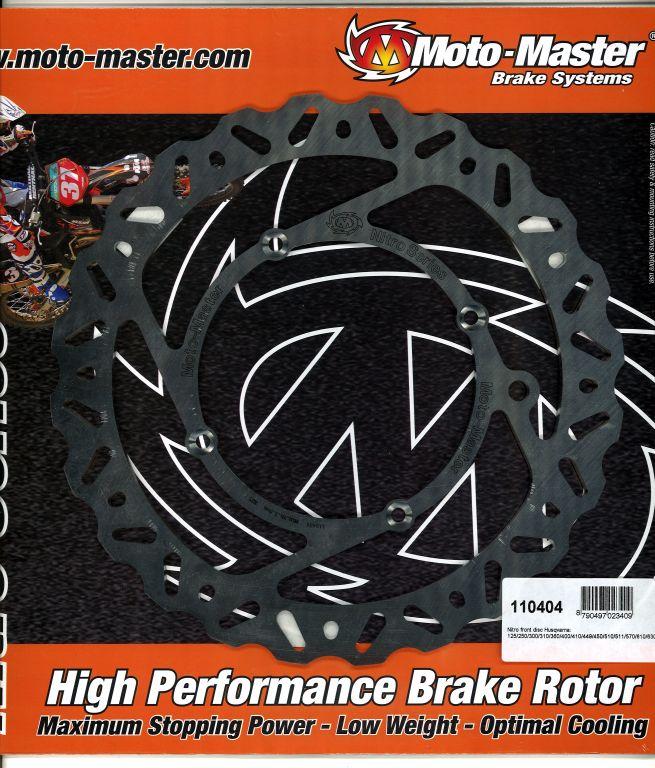 DISC BRAKE FRONT HUSQVARNA CR125 00-13, TC450 06-09, TE450-04-10, MOTO-MASTER