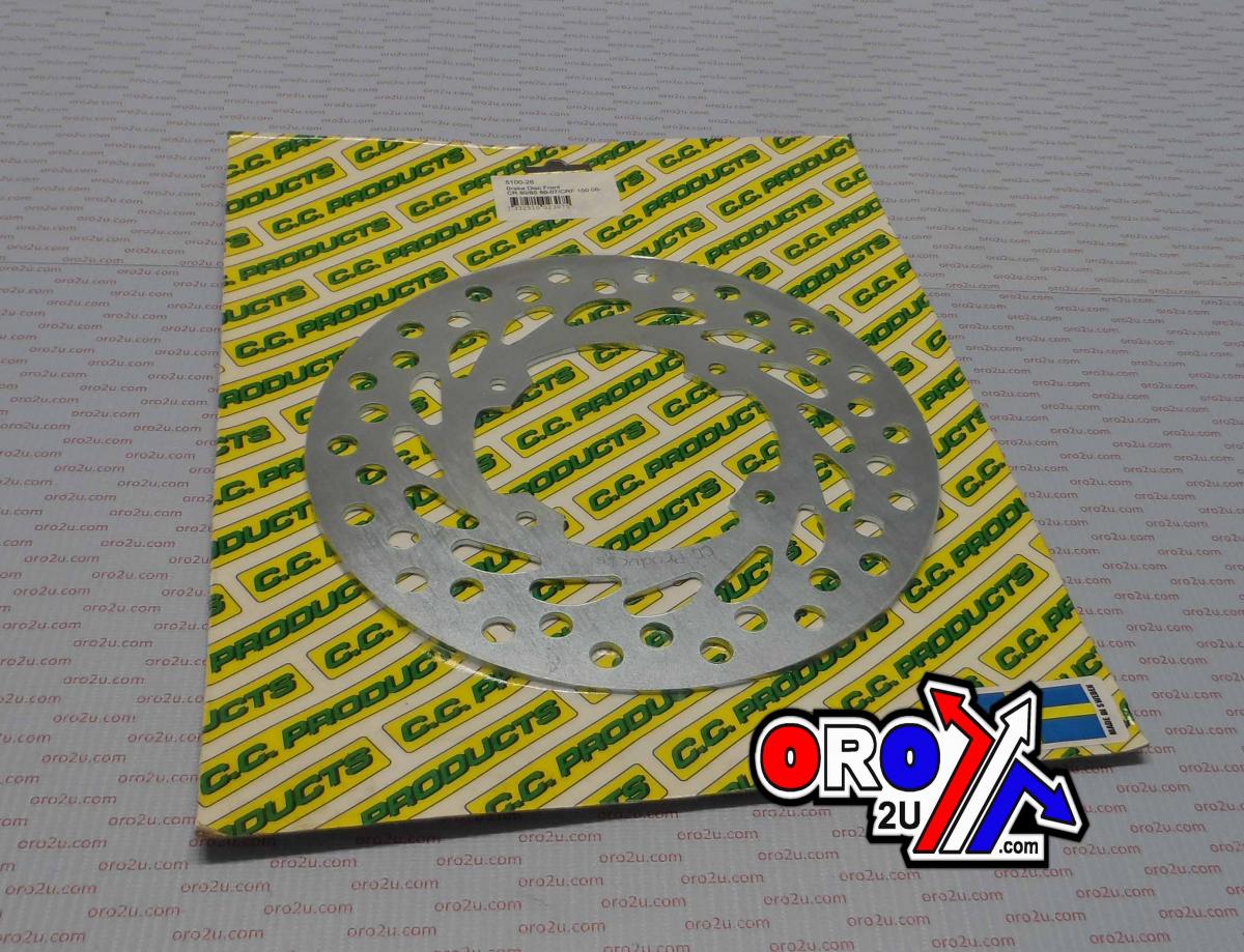DISC BRAKE FRONT CR80 85 ROUND CROSS-CENTER PRODUCTS 5100-26