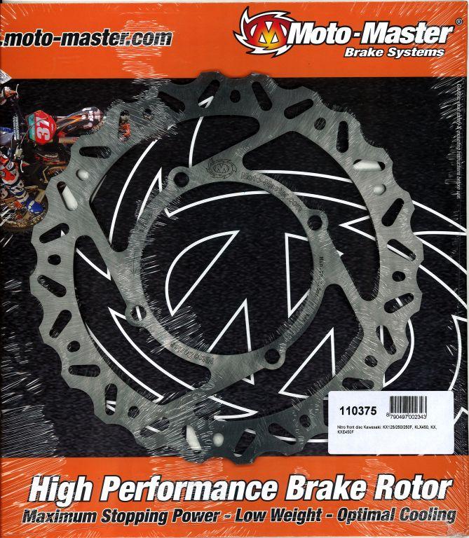 DISC BRAKE FRONT KAWASAKI KX125/250 06-07, KX250/450F 06-11, MOTO-MASTER