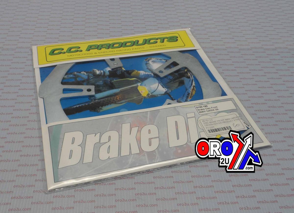 DISC BRAKE FRONT BMW G450X 08- CROSS-CENTER PRODUCT 5100-180