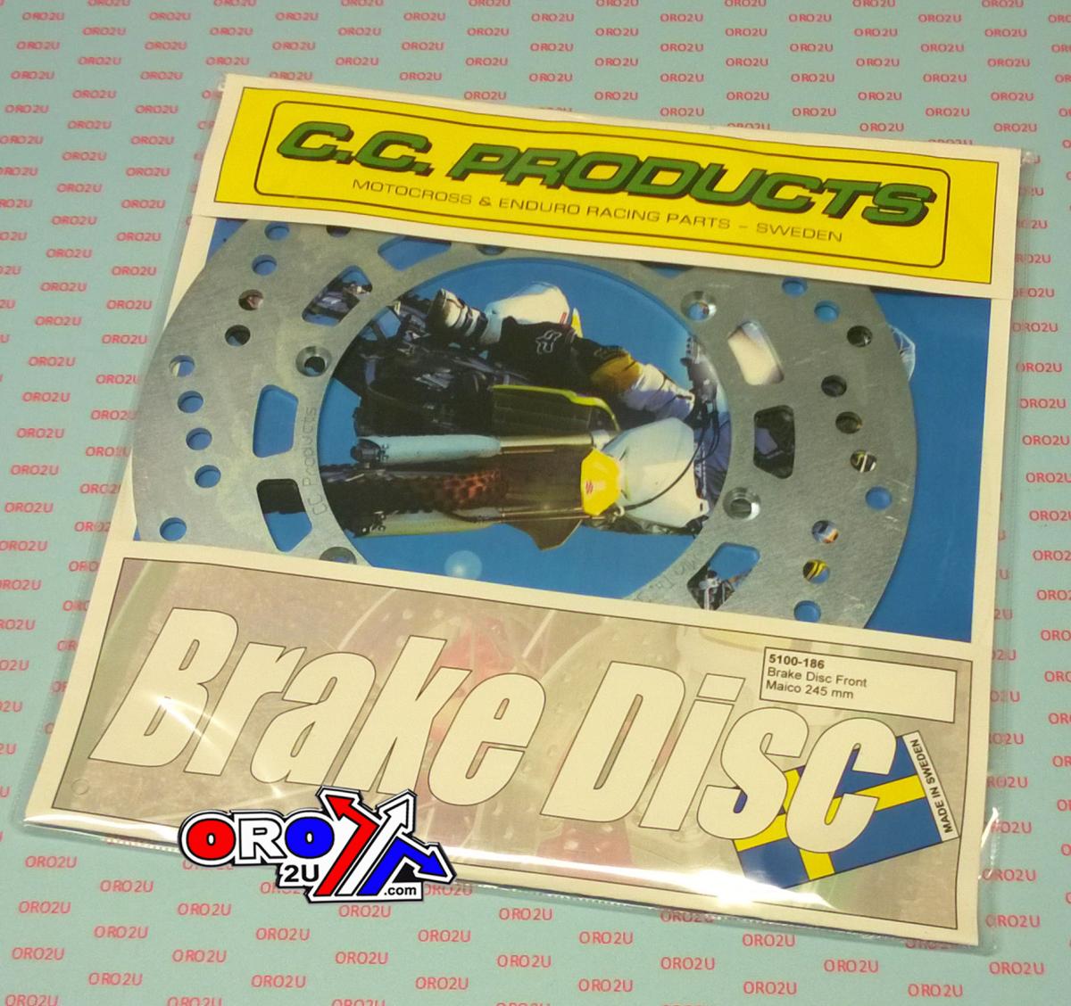 DISC BRAKE FRONT MAICO 245mm CROSS-CENTER PRODUCTS 5100-186