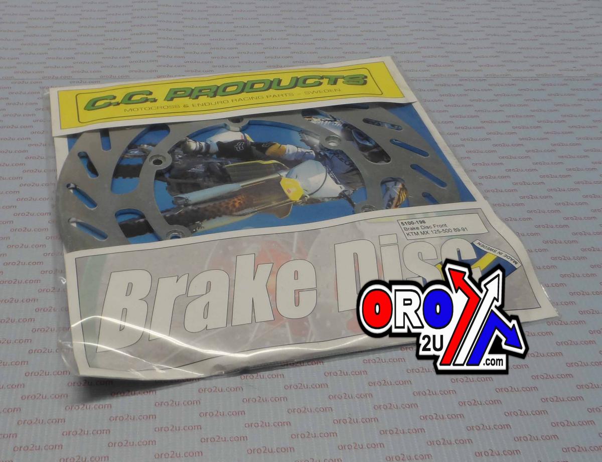 DISC BRAKE FRONT KTM 89-91 CROSS-CENTER PRODUCT 5100-196