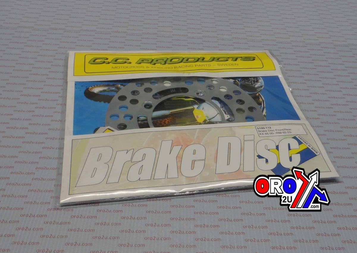 DISC BRAKE FRONT / REAR KX65 CROSS-CENTER PRODUCT 5100-112
