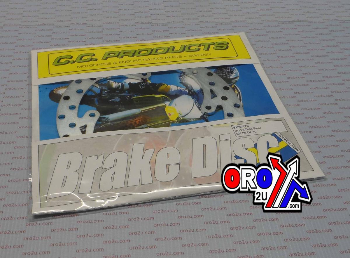 DISC BRAKE REAR KTM85 ROUND CC CROSS-CENTER PRODUCT 5100-120