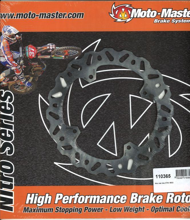 DISC BRAKE REAR KTM SX85 11-16, FREERIDE 250R 14-18 NITRO, MOTO-MASTER 110365