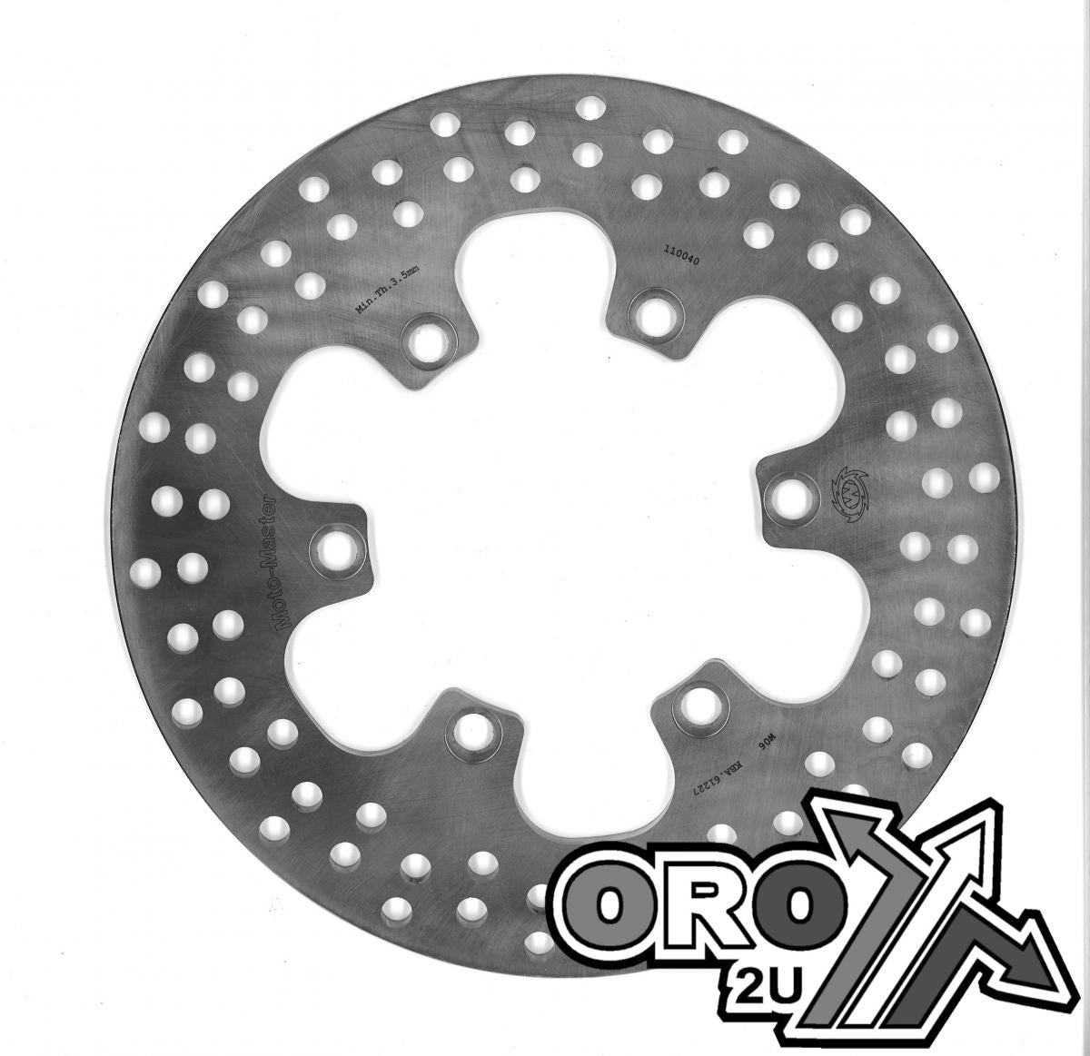 DISC BRAKE REAR KAWASAKI KLX250ES 94-97, KLX250R 93-96,KLX650 93-99, MOTO-MASTER