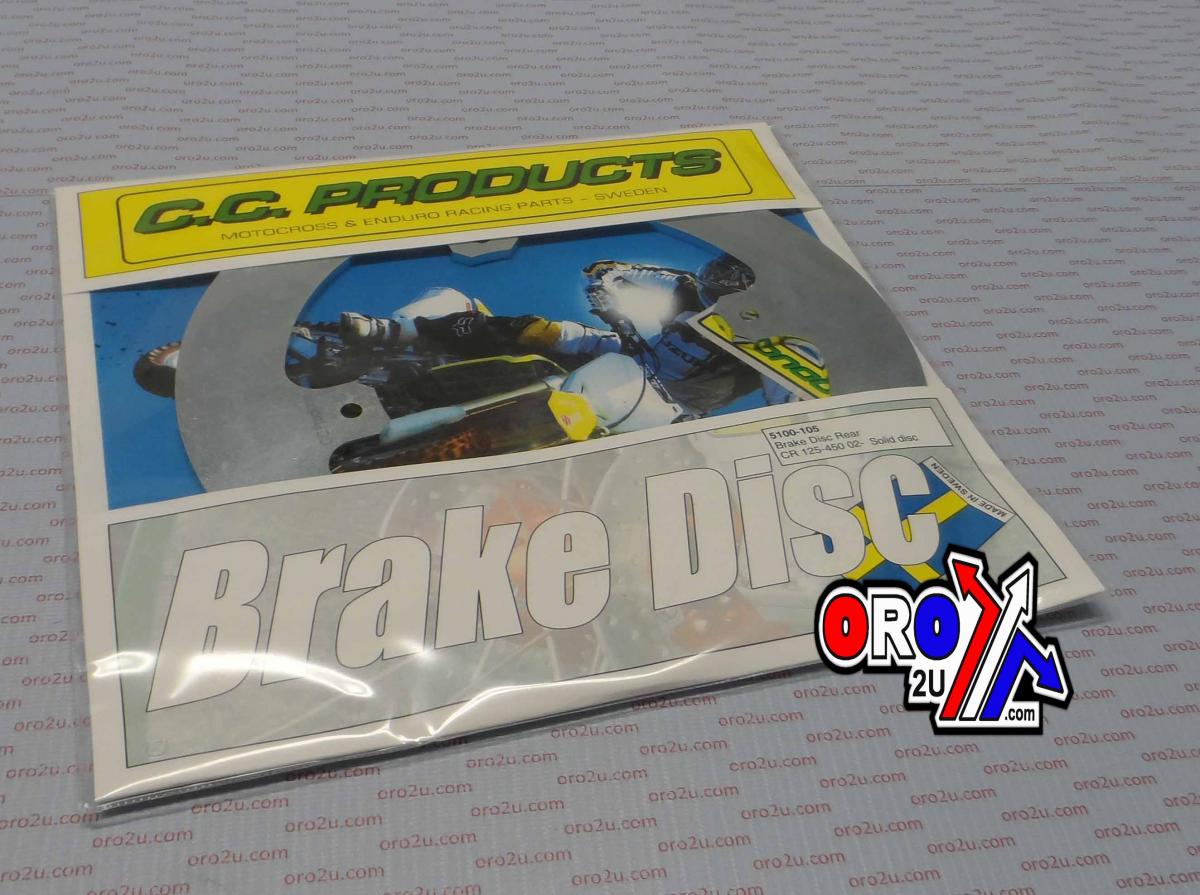 DISC BRAKE REAR CR CRF SOLID CROSS-CENTER PRODUCT 5100-105