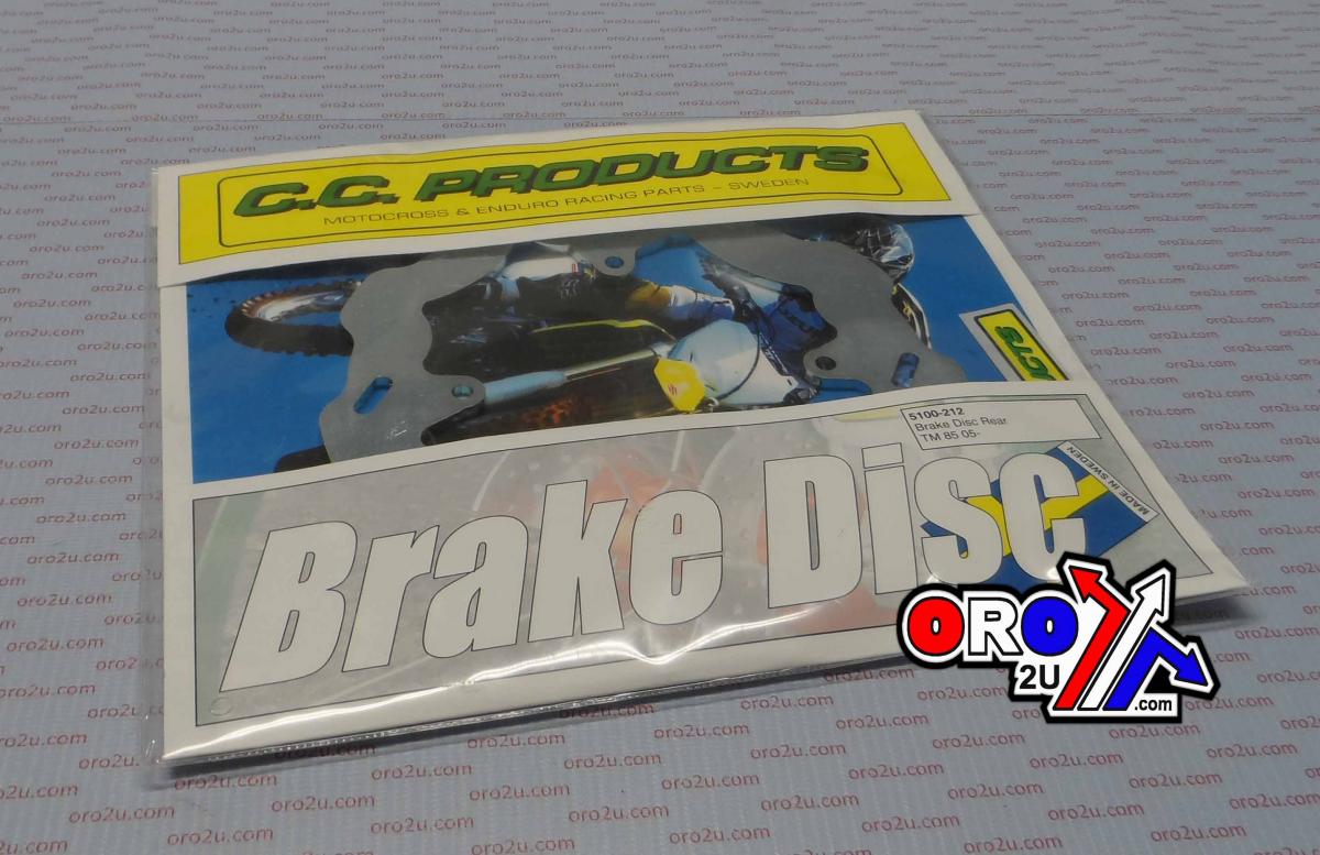 DISC BRAKE REAR TM85 05-ON CC CROSS-CENTER PRODUCT 5100-212