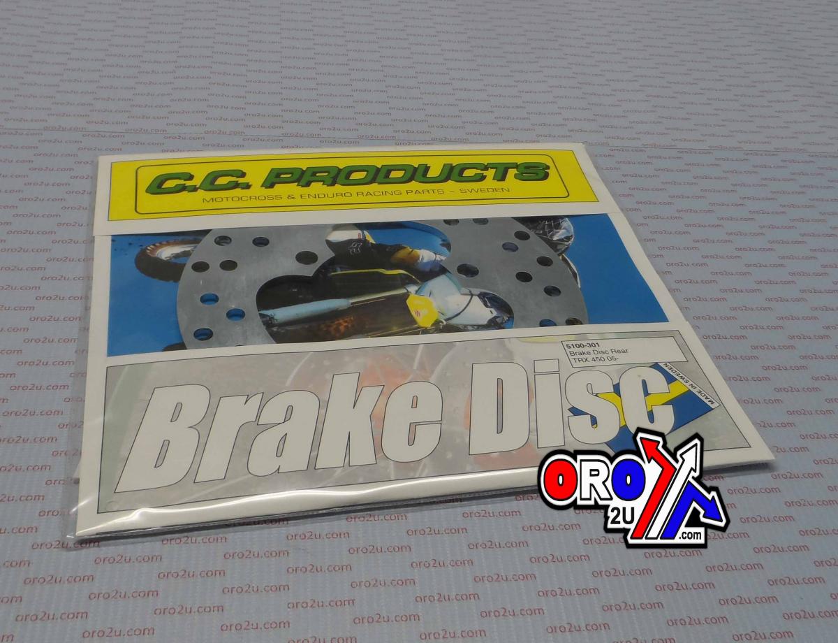 DISC BRAKE REAR TRX450R CC CROSS-CENTER PRODUCT 5100-301 43251-HP1-003