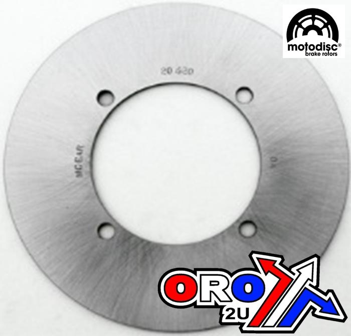 DISC BRAKE REAR YAMAHA YFM400/450 KODIAK 07-08, 400 GRIZZIY 07-08 MD6252D