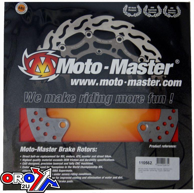 DISC BRAKE REAR HALO, MOTO-MASTER 110562 HONDA NT650V 98-05, NT700V 06-12