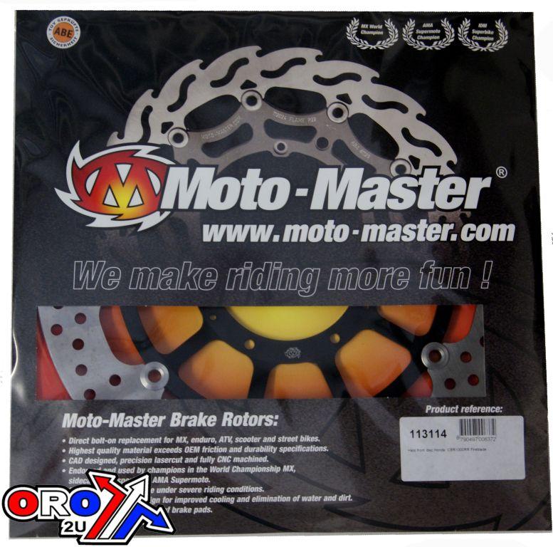 DISC BRAKE FRONT, MOTO-MASTER 113114 HONDA CBR1000RR 08-15