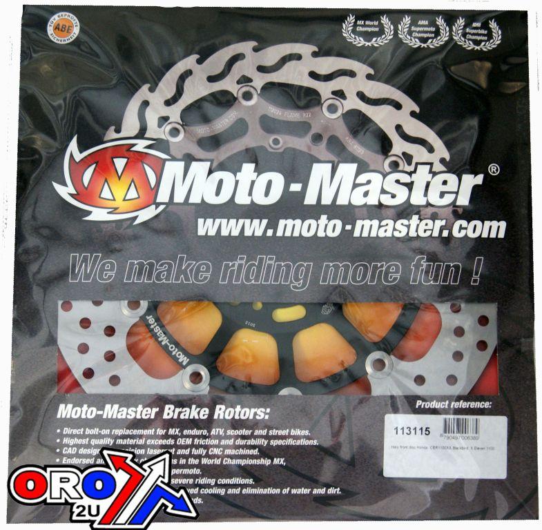DISC BRAKE FRONT, MOTO-MASTER 113115 HONDA ST1100 96-02, VT750 97>