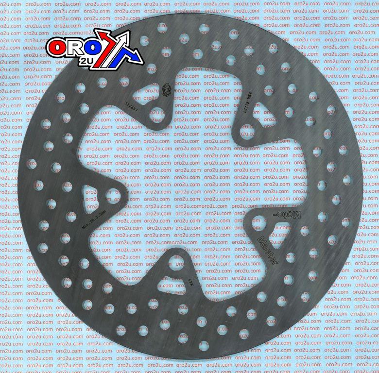 DISC BRAKE REAR, MOTO-MASTER KAWASAKI ZXR750 89-94, ZX7R 96-03, ZX9R 94-97