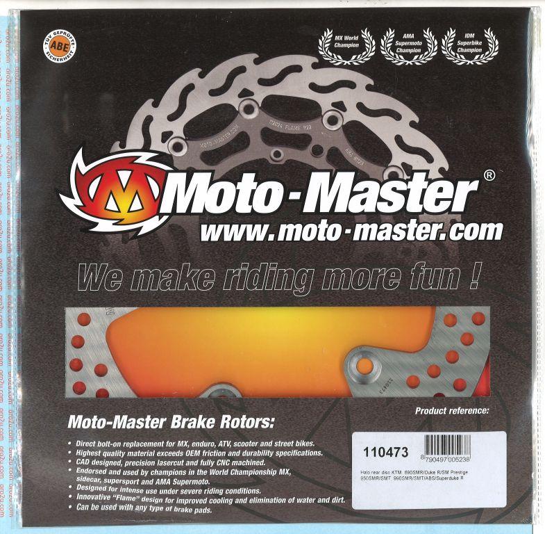 DISC BRAKE REAR, MOTO-MASTER KTM 690 DUKE 08-17, 990 SUPERDUKE 05-13