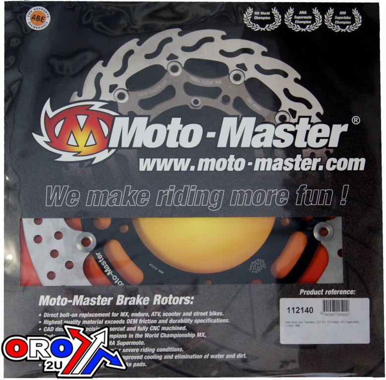 DISC BRAKE FRONT, MOTO-MASTER 112140 YAMAHA YZF-R1 04-19, R6 17-19, MT10 16-19