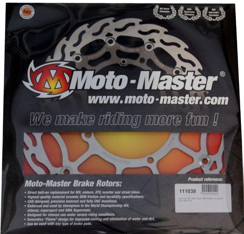 O/S FRONT BRAKE DISC 320 MOTO-MASTER SUZUKI RM-Z250 07-18, RM-Z450 05-17