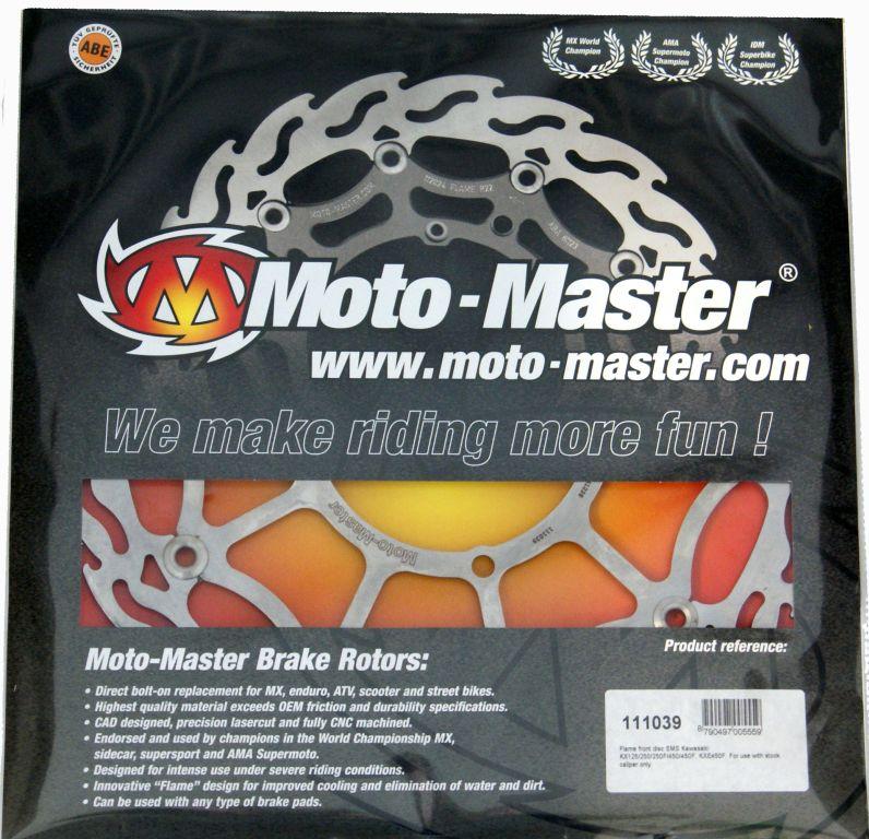 O/S FRONT BRAKE DISC 320 MOTO-MASTER KAWASAKI KX250/450F 06-14, KX125/250 06-08