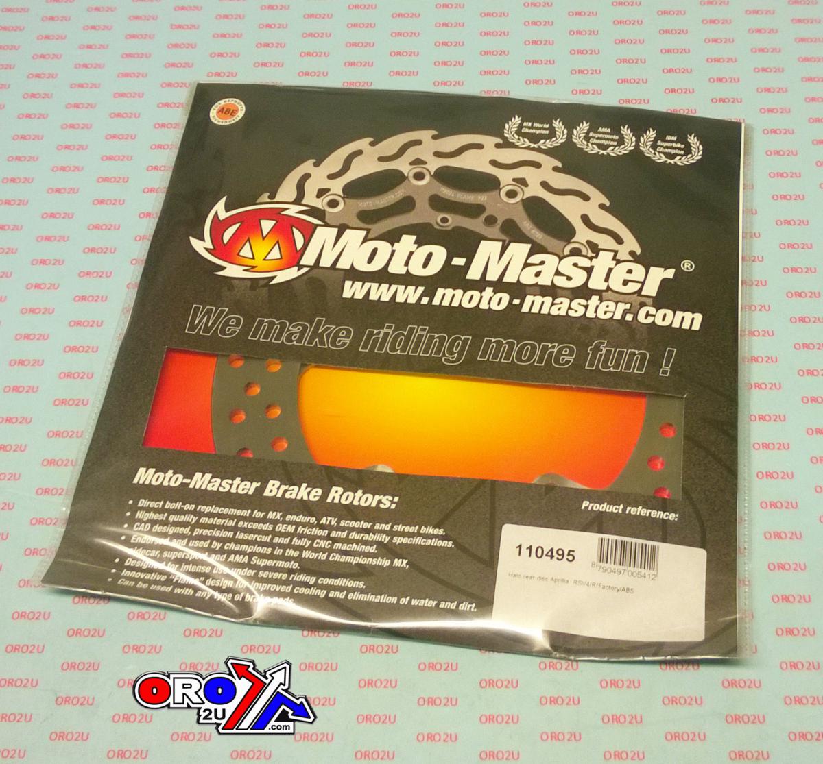 DISC BRAKE REAR HALO MOTO-MASTER APRILIA RSV4 1000/1100 09-19, TUONO 1100 16-19