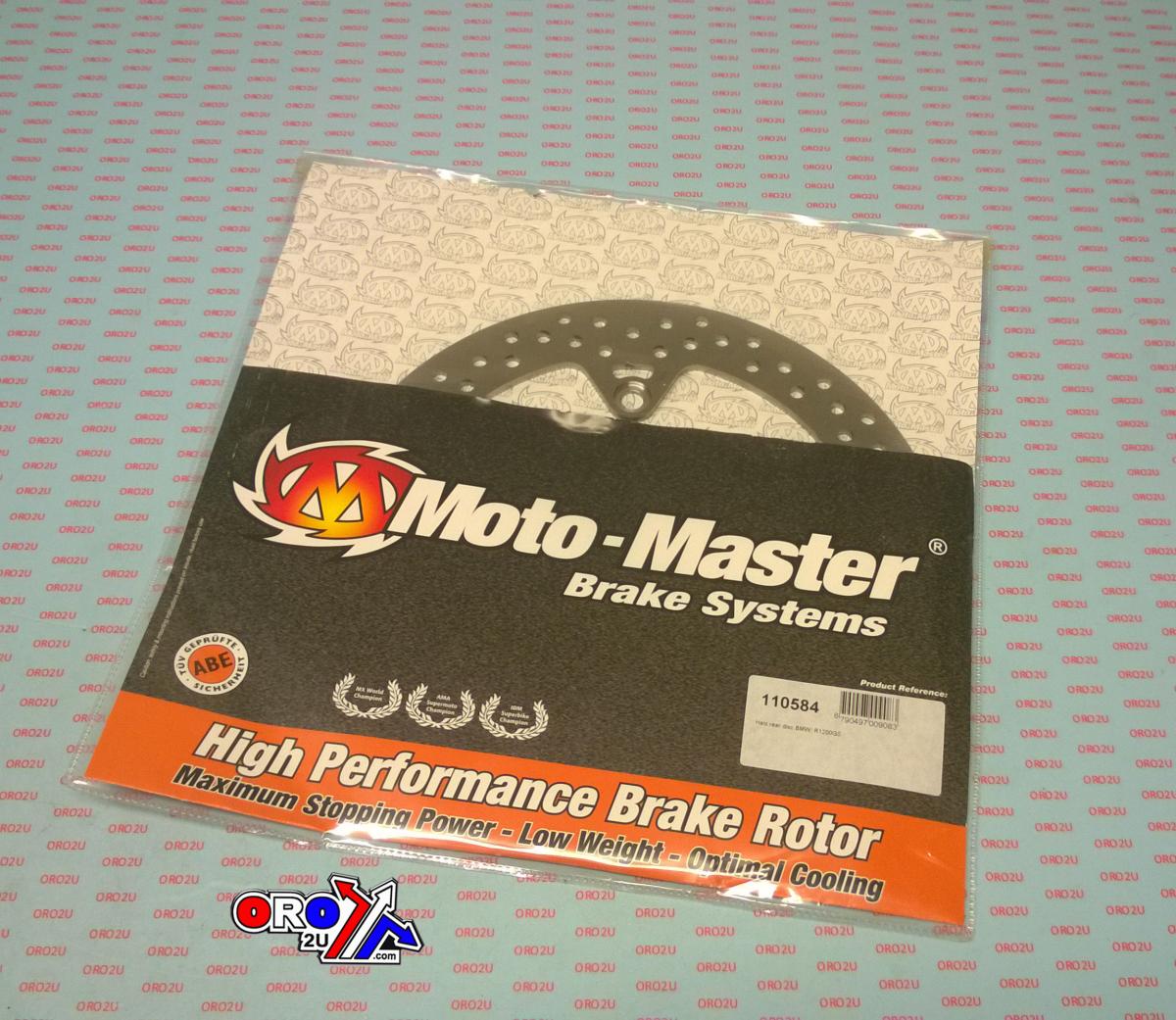 DISC BRAKE REAR HALO MOTO-MASTER BMW R1200GS 12-18, R1200R/RS 16-18, R1250R 19>