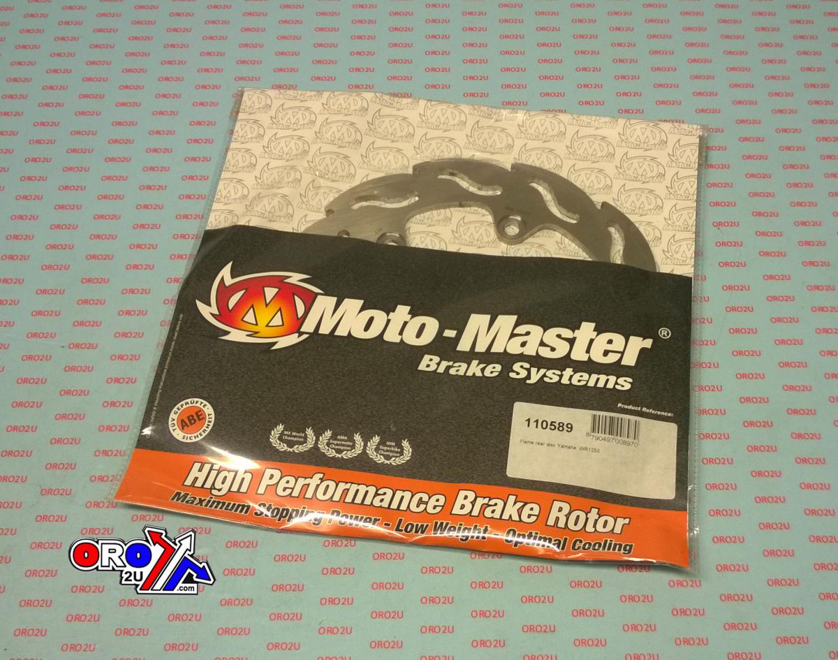 DISC BRAKE REAR MOTO-MASTER YAMAHA WR125X 09-14, DT125RE/X 05-06